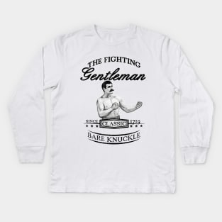 The Fighting Gentlemen Kids Long Sleeve T-Shirt